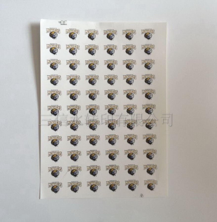 树脂工艺品的水贴纸